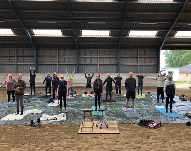 Dave Thind Method seat improvement class in Denmark. Join the free Webinar on how to improve your seat or book Dave for on site seat instruction