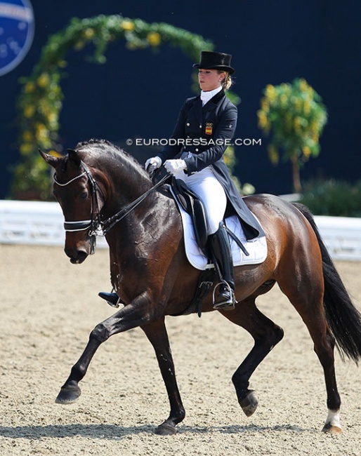 Morgan Barbançon and Vitana V at the 2014 CDI Hagen :: Photo © Astrid Appels