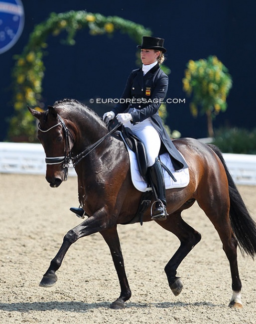 Morgan Barbançon and Vitana V at the 2014 CDI Hagen :: Photo © Astrid Appels