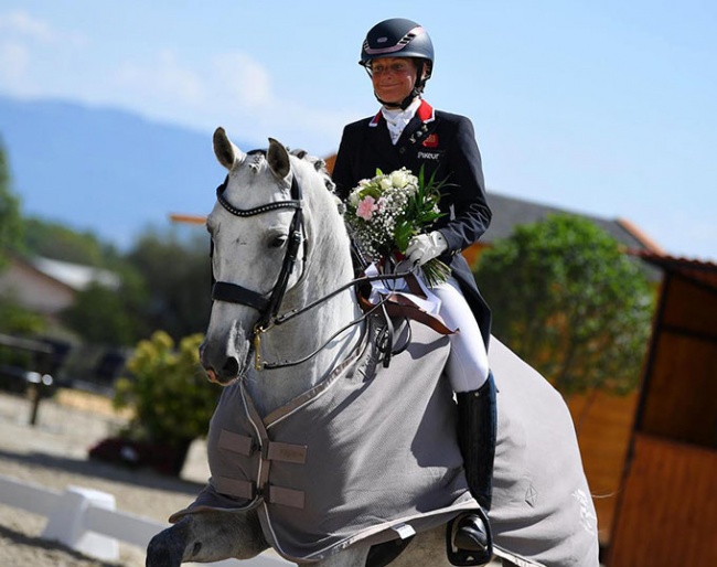 Anna Ross and Habouche at the 2022 CDI Crozet :: Photo © Les Garennes
