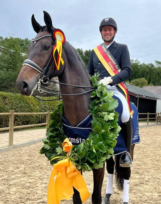 Heiner Schiergen and Semias win the 2022 German Professional Dressage Riders Championships