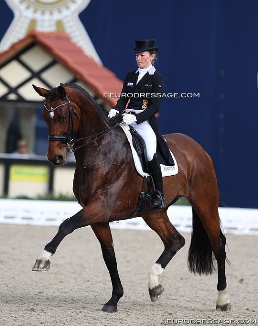 Helen Langehanenberg and Vayron at the 2019 CDI Hagen :: Photo © Astrid Appels