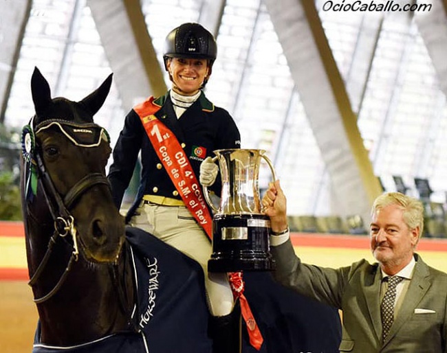 Maria Caetano wins the Copa del Rey on Hit Plus at the 2022 CDI Madrid :: Photos © Ocio Caballo.com