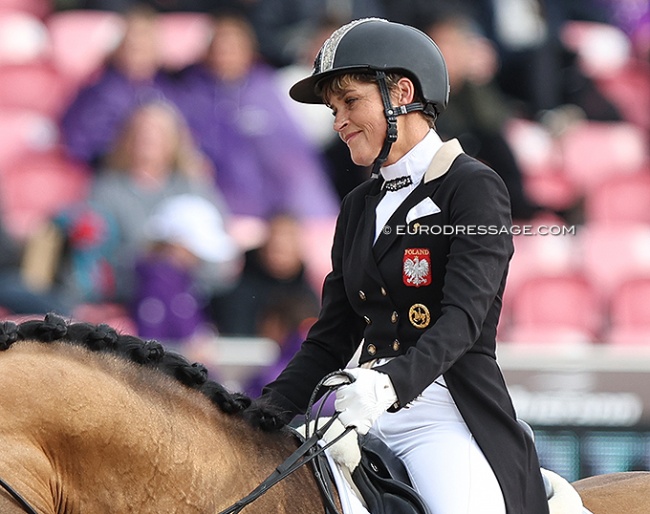 Katarzyna Milczarek at the 2022 World Championships Dressage in Herning :: Photo © Astrid Appels