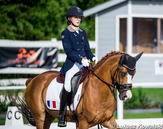 Eloise Thomas and Kind of Magic Fast at the 2020 European Children Championships in Pilisjaszfalu :: Photo © Lukas Kowalski