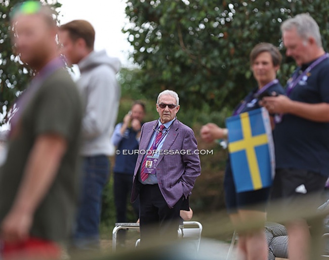 David Hunt at the 2022 European Junior and Young Riders Championships in Hartpury :: Photo © Astrid Appels