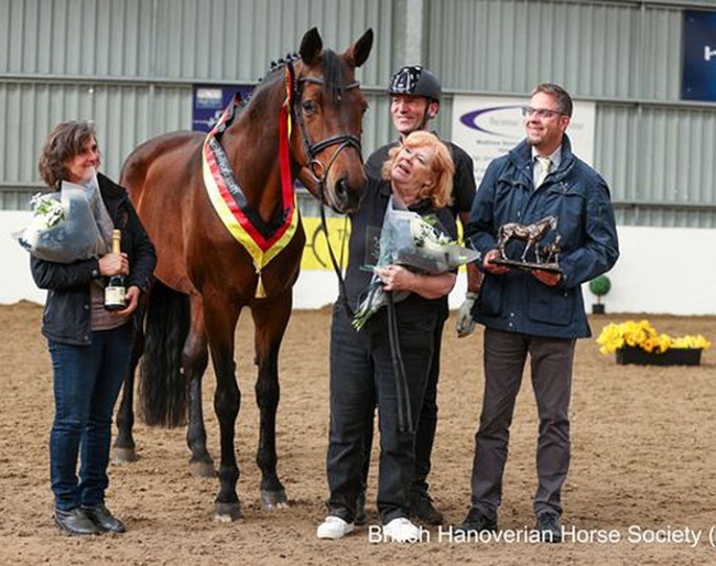 Dornroschen was named British Hanoverian Mare of the Year 2022