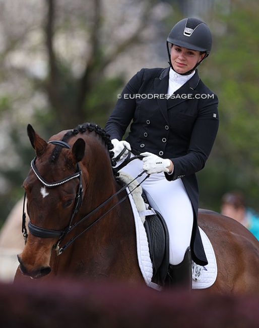 Evelyn Eger on Darjeeling at the 2022 CDI Hagen :: Photo © Astrid Appels