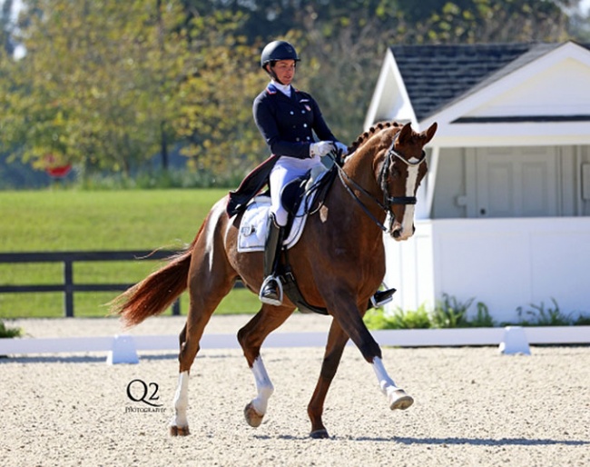 Anna Marek and Duvel at the 2022 CDI Ocala :: Photo © Q2 Photography