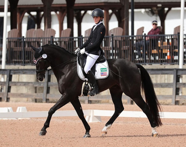 Fiona Howard and Jagger at the 2022 CPEDI Tryon :: Photo © Sharon Packer