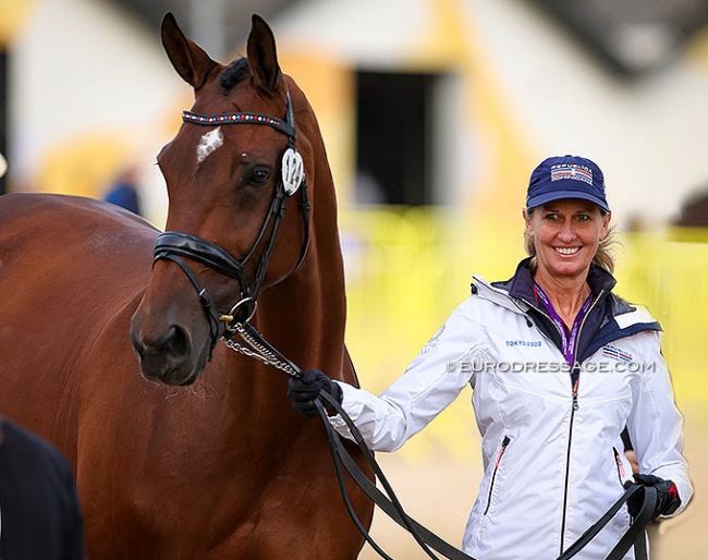 Yvonne Losos de Muniz at the 2022 World Championships Dressage :: Photo © Astrid Appels