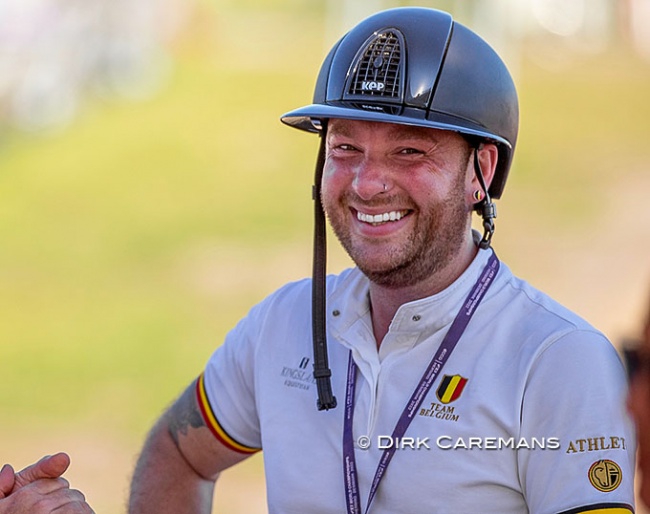 Kevin van Ham at the 2022 World Para Dressage Championships in Herning :: Photo © Hippofoto