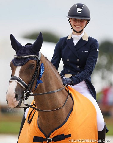 Aleksandra Maksakova and Bojengels at the 2020 CDI Grote Brogel :: Photo © Astrid Appels