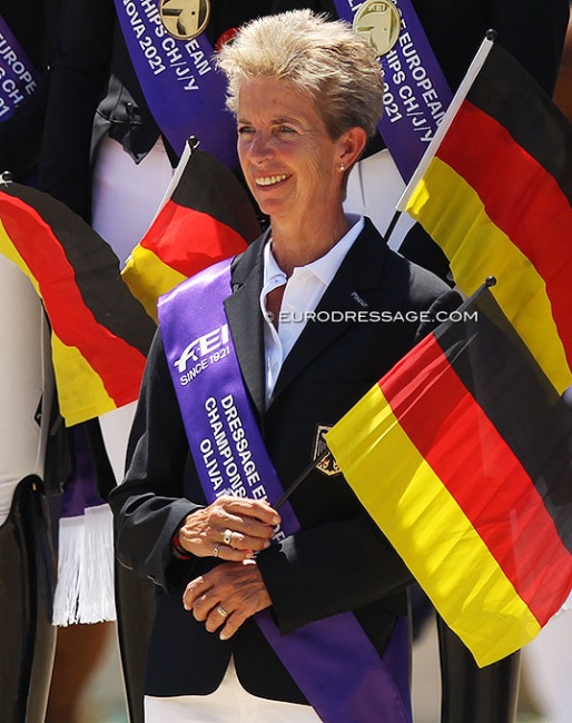Maria Schierhölter-Otte at the 2021 European Junior and Young Riders Championships in Oliva Nova (ESP) :: Photo © Astrid Appels