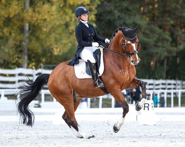 Jazmin Yom Tov and Denzel at the 2021 CDI Pilisjaszfalu in Hungary :: Photo © Anett Somogyvari