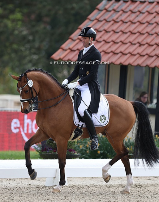 Marcus Hermes and Facilone at the 2022 CDI Hagen :: Photo © Astrid Appels