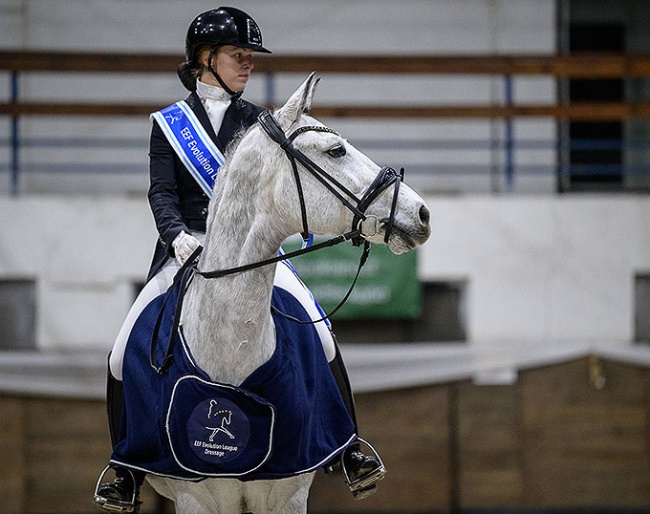 Winner of the EEF Dressage Evolution Team competition at the 2022 CDI-W Motesice. This team competition is one of the initiatives of the EEF Dressage Working Group to promote dressage sport in Central Europe :: Photo © Sona NIkova