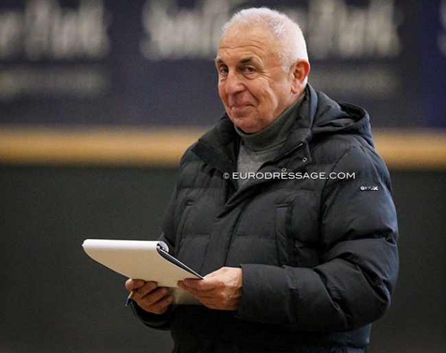 Jacques van Daele at the 2022 CDI Opglabbeek :: Photo © Astrid Appels
