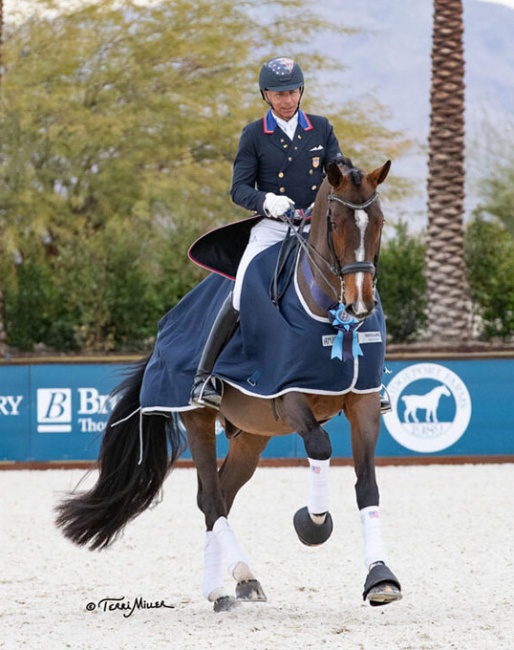 Steffen Peters and Suppenkasper at the 2022 CDI-W Thermal :: Photos © Terri Miller