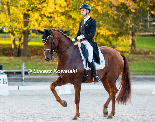 Nico Nyssen and Farrington at the 2022 CDI Troisdorf :: Photo © Lukasz Kowalski