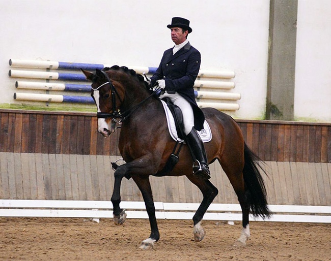 Markus Becker on Milou in 2016 :: Photo courtesy Gut Feichten