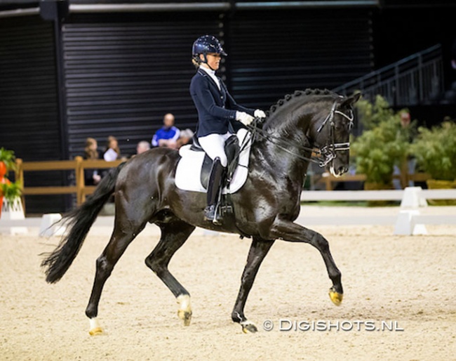 Femke de Laat and Hashtag at the 2019 CDN 's Hertogenbosch :: Photo © Digishots