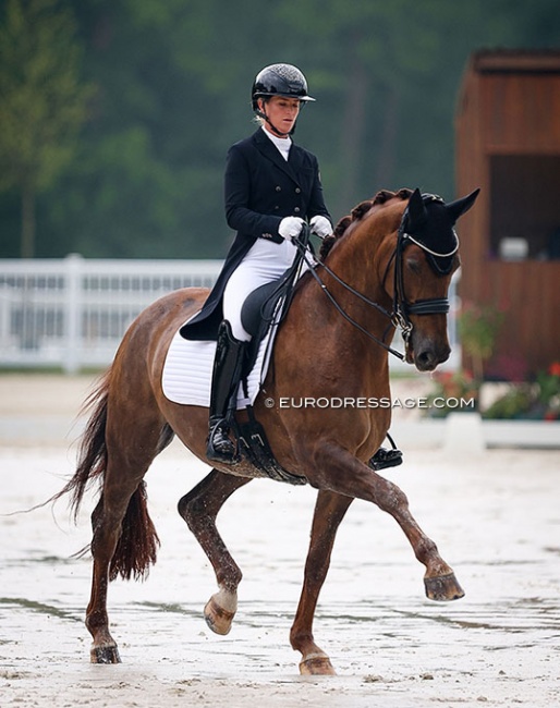 Morgan Barbançon and Habana Libre A at the 2022 CDIO Compiègne :: Photo © Astrid Appels