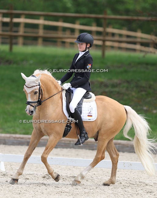 Viktoria von Braunmühl and Cyrill at the 2022 CDI Troisdorf :: Photo © Astrid Appels