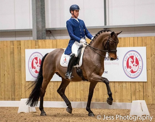 Carl Hester and Fiona Bigwood's Fame at the 2023 CDN Hartpury on 29 January 2023 :: Photo © Jess Photography