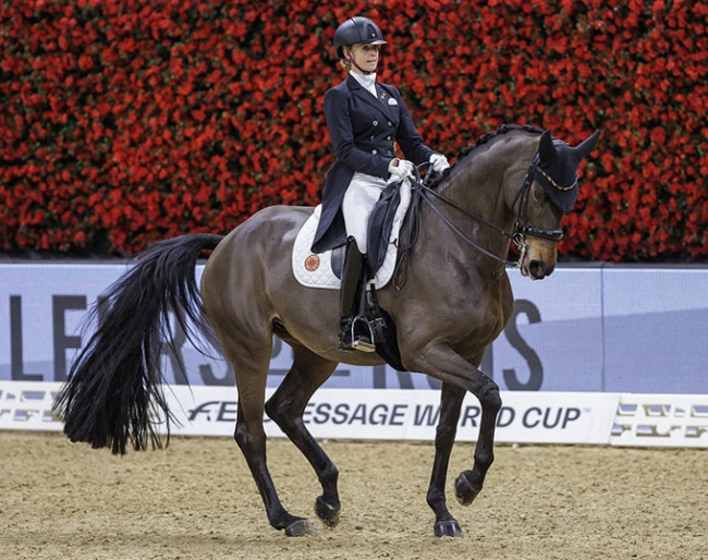 Jessica von Bredow-Werndl and Dalera at the 2023 CDI-W Basel :: Photo © Stefan Lafrentz