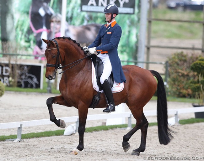 Diederik van Silfhout and Expression at the 2018 CDI Nieuw en St. Joosland :: Photo © Astrid Appels