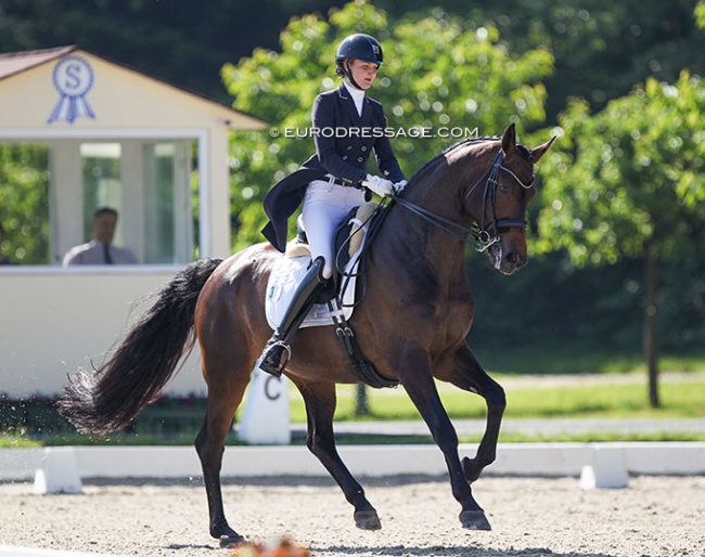 Anna Derlien and Holly Golightly at the 2021 CDI-YR Hagen :: Photo © Astrid Appels