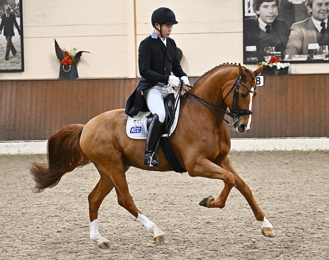 Young-Shik Hwang and Delmonte at the 2023 CDN Ankum :: Photo © Mhisen