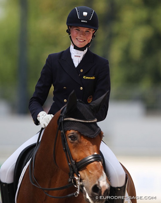 Gestut Sprehe's Kirsten Biermann at the 2019 CDIO Aachen :: Photo © Astrid Appels