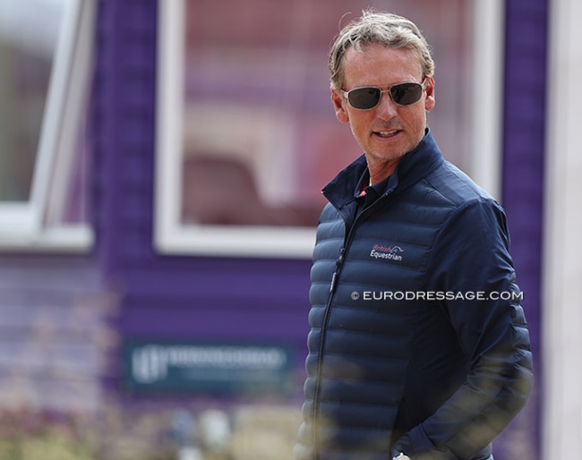 Carl Hester at the 2022 World Championships in Herning :: Photo © Astrid Appels