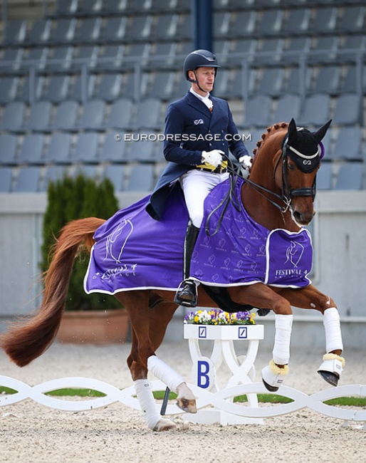 Matthias Rath and Destacado at the 2023 CDI Aachen Festival 4 Dressage :: Photo © Astrid Appels