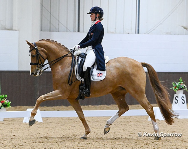 Annabella Pidgley and Gio at the 2023 CDI Addington :: Photo © Kevin Sparrow