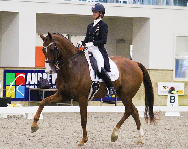 Melissa Galloway and Windermere J'Obei W at the 2023 CDI Taupo :: Photo © Your View Photography