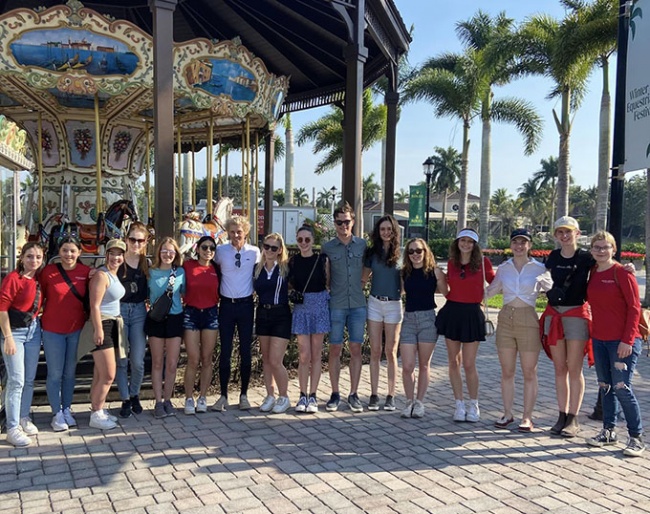 The Canadian and Dutch riders who were selected for the 2023 Jill Irving Youth Equine Mentorship Program