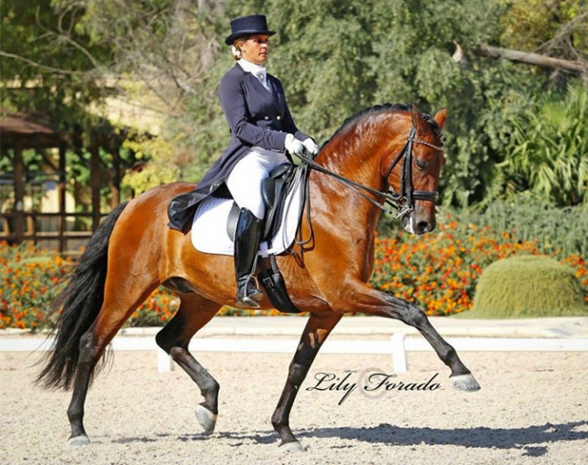 Cristina Duran Vicens and Manchego ARB in 2015 :: Photo © Lily Forado