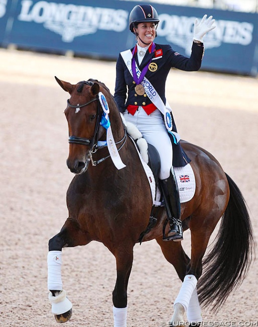 Bronze at the 2018 World Equestrian Games :: Photo © Astrid Appels