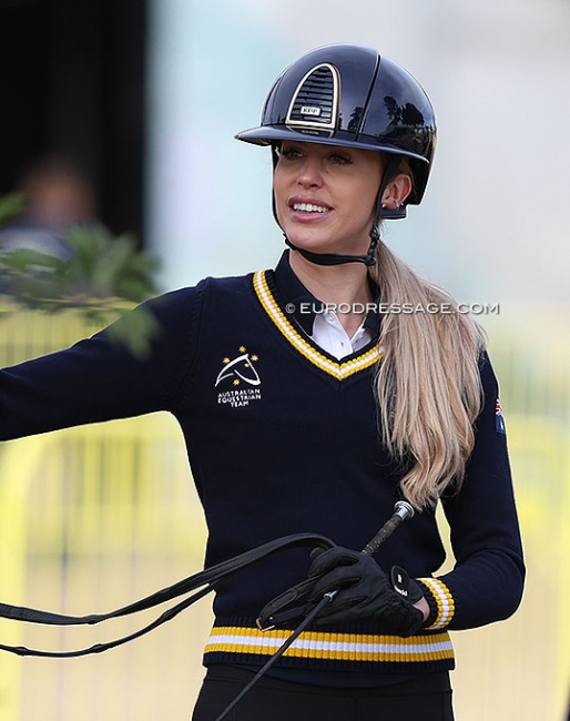Simone Pearce at the 2022 World Championships in Herning :: Photo © Astrid Appels