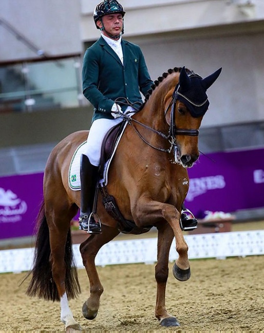 Rodolpho Riskalla and Irish Coffee BH at the 2023 CPEDI Doha in Qatar