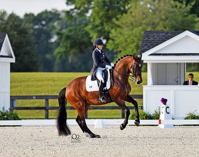 Ashley Holzer and Bliss at the 2023 CDI Ocala :: Photo © Q2 Photography