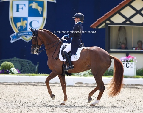 Stella Hagelstam and KOM Fairy Tale at the 2022 Aachen Dressage Days in Hagen :: Photo © Astrid Appels