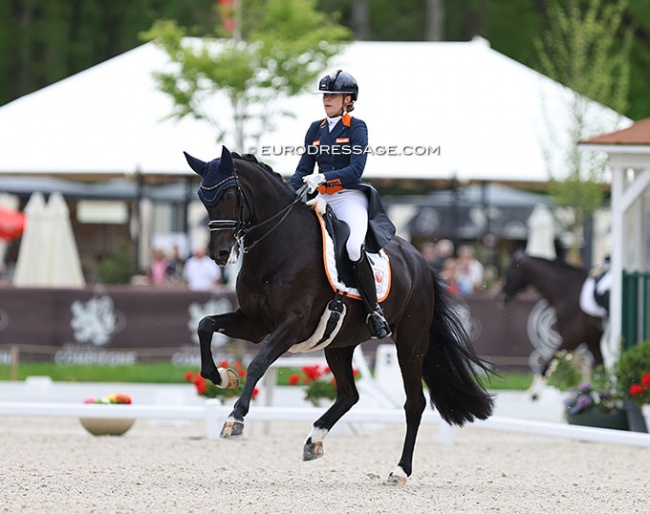 Lynne Maas and Electra at the 2023 CDIO Compiegne :: Photo © Astrid Appels