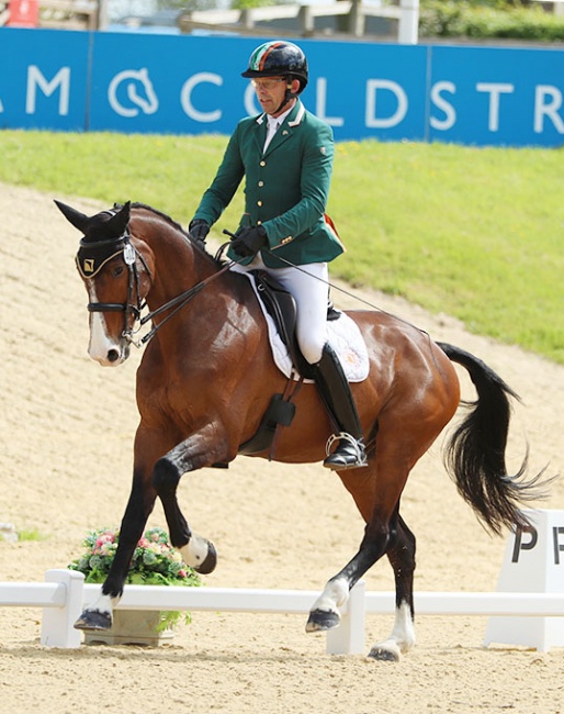 Jonty Evans on his CPEDI debut in Hickstead :: Photo © Spidge/Elli Birch