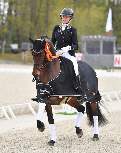 Krista Kolijn on Ma Belle at the 2023 CDI Le Mans :: Photo © Les Garennes