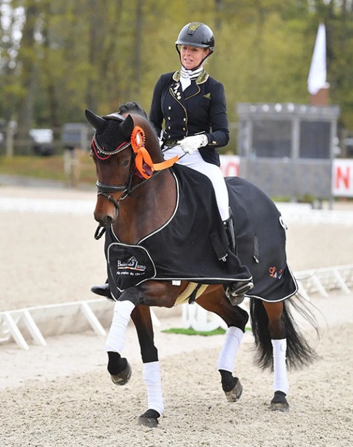 Krista Kolijn on Ma Belle at the 2023 CDI Le Mans :: Photo © Les Garennes