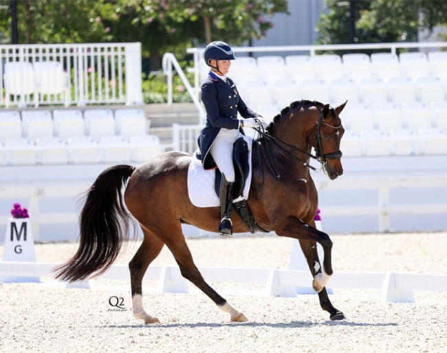 Katherine Bateson-Chandler and Haute Couture at the 2023 CDI Ocala :: Photo © Q2 Photography